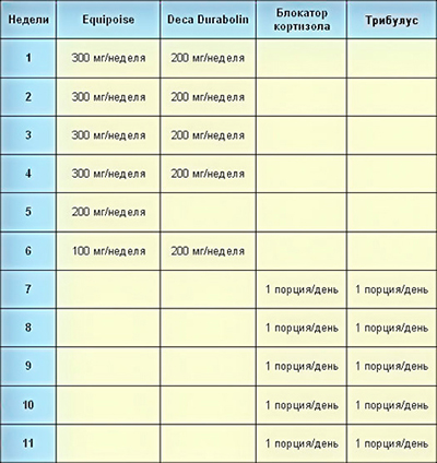 Курс №3 Equipoise + Deca Durabolin