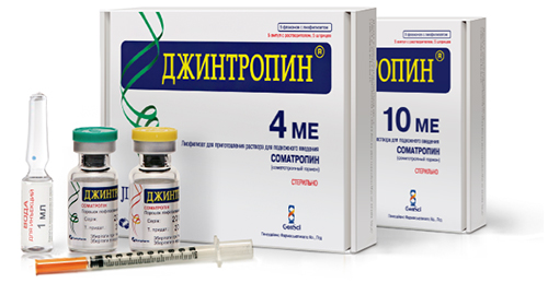 Джинтропин - свойства и побочные эффекты Jintropin